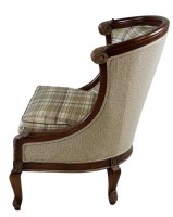 Custom Upholstered Barrel Chair
