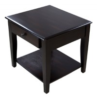Brown Wooden End Table