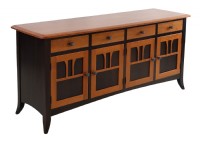 Amish Solid cherry four long sideboard