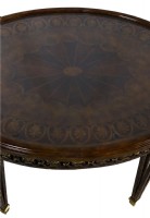 Removeable Inlaid Top Cocktail Table