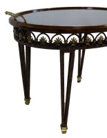 Removeable Inlaid Top Cocktail Table