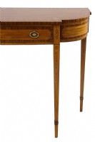 Marquetry Console Table