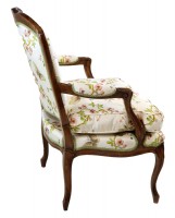 Walnut Framed Armchair