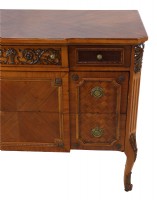 Inlaid Wooden Chest of Drawers