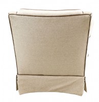 Linen Upholstered Club Chair