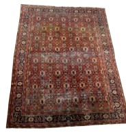 Antique Persian Sultanabad Area Rug