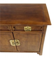 Henredon Asian Style Walnut Buffet