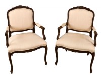 Pair of Bergere Armchairs