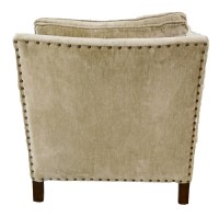 Nailhead Trim Upholstered Side Chair