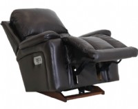 La-Z-Boy Greyson Leather Power Headrest Rocker Rec