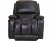 La-Z-Boy Greyson Leather Power Headrest Rocker Rec