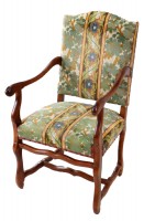 Pair of Wiliam Morris Upholstered Arm Chairs