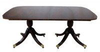 Wellington Hall Flame Mahogany Dining Set