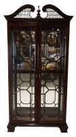 Wellington Hall Mahogany Curio Cabinet