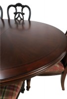 Thomasville Round Mahogany Pedestal Dining Set