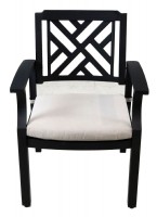 Black Aluminum Outdoor Dining Set