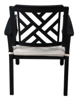 Black Aluminum Outdoor Dining Set