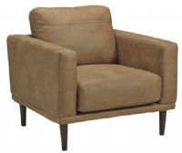faux leather chair