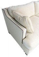 Bernhardt Beige LInen Sofa