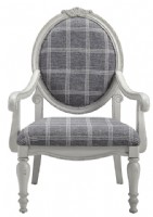 wood accent chair