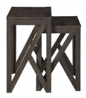 set of 2 accent tables