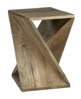 wood accent table