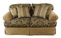 Upholstered Sofa, Loveseat & Ottoman