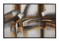 Brown Abstract Wall Art