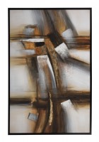 Brown Abstract Wall Art