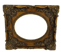 Ornate Golden Framed Wall Mirror
