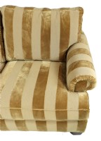 Baker Gold Chenille Sofa