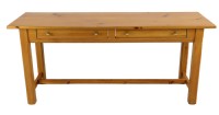 Pine Console Table
