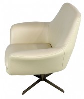 Modern Leather Swivel Chair