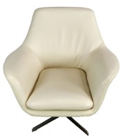 Modern Leather Swivel Chair