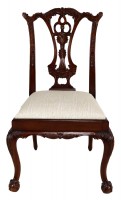 Set of 6 Chippendale Dining Chairs