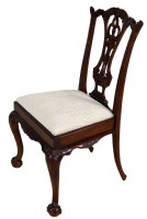 Set of 6 Chippendale Dining Chairs