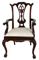 Set of 6 Chippendale Dining Chairs