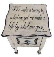 Painted Accent Chest
