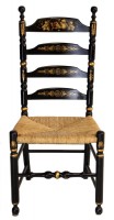 Set of Six Hitchcock Dining Chairs