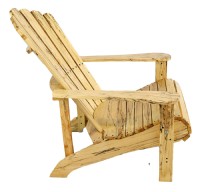 Custom Made Spalted Maple Adirondeck Chair