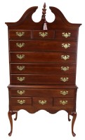 Queen Anne Highboy Cherry Dresser