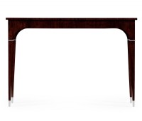 Black Eucalyptus Rectangular Console Table