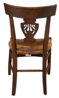 Set of Two Antique Wooden Chairs