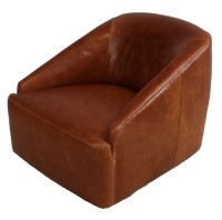 LEATHER SWIVEL CHAIRS