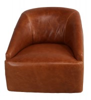 LEATHER SWIVEL CHAIRS