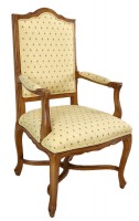 Pair of Ethan Allen French Country Arm Chairs