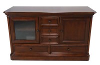 60" Cherry TV Console