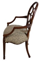 Ethan Allen Spiderback Hand Carved Accent Chair