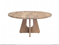 Natural Parota Round Dining Table