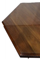 Antique Oak Hand Carved Center Table